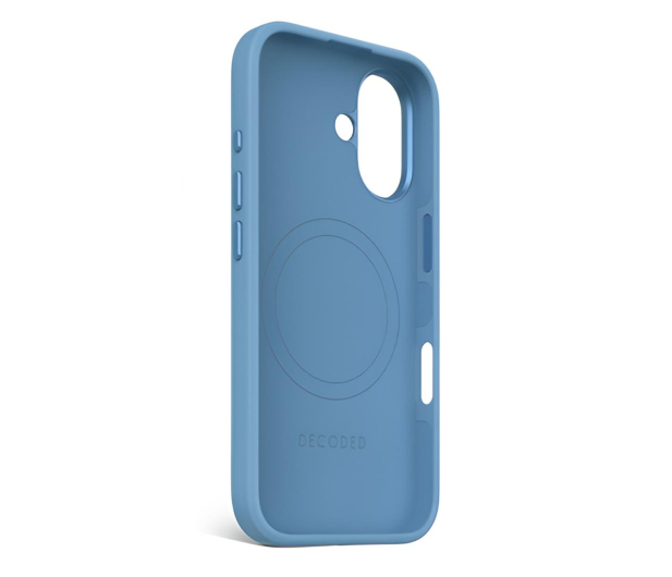 Decoded AntiMicrobial Silicone Backcover iPhone 16 MagSafe air blue D25IPO16BCS9AE - 1284290 - zdjęcie 3